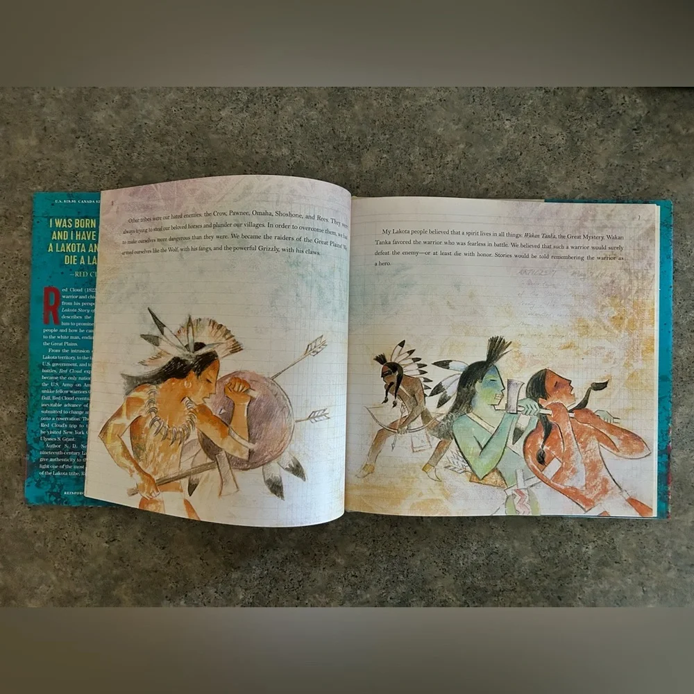 📕 Red Cloud: A Lakota Story of War and Surrender [Nelson] Western Decor Book